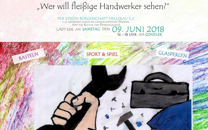 Plakat für das Kinderfest 2018